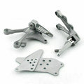Set of 2 Front Bracket Footrests for Kawasaki ZX6R/ZX636 (2005–2008)