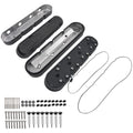 Fabricated Aluminum Valve Covers for LS Engines (LS1, LS2) 80822BK