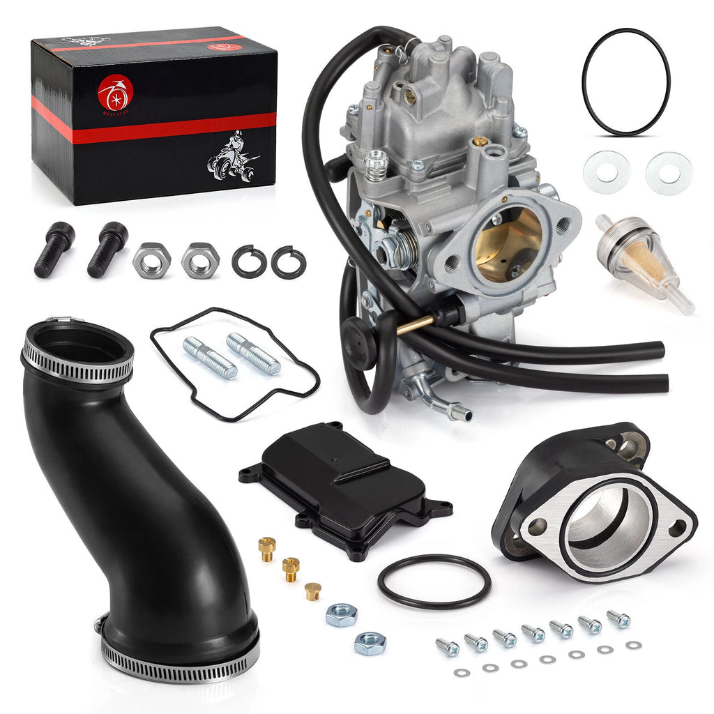 Carburetor and Intake Boot Joint for Yamaha Warrior 350 (1987-2004)
