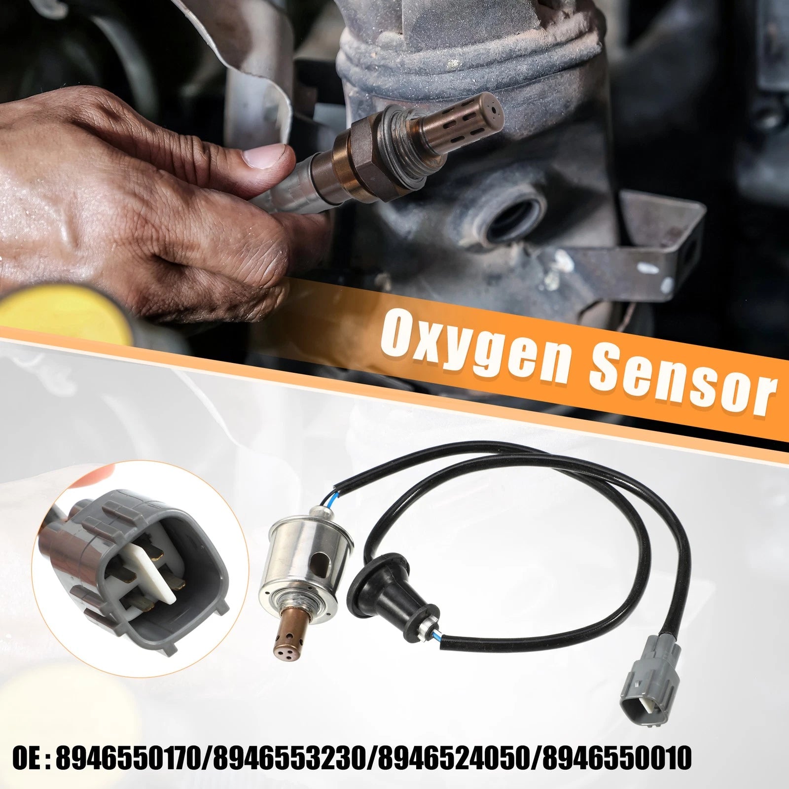 Downstream Oxygen Sensor for Lexus LS460 LS600H (2007–2017) No. 8946550170/8946553230