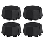 Set of 4 Black Center Wheel Hub Caps for Polaris Sportsman 570 SP (2015–2025)