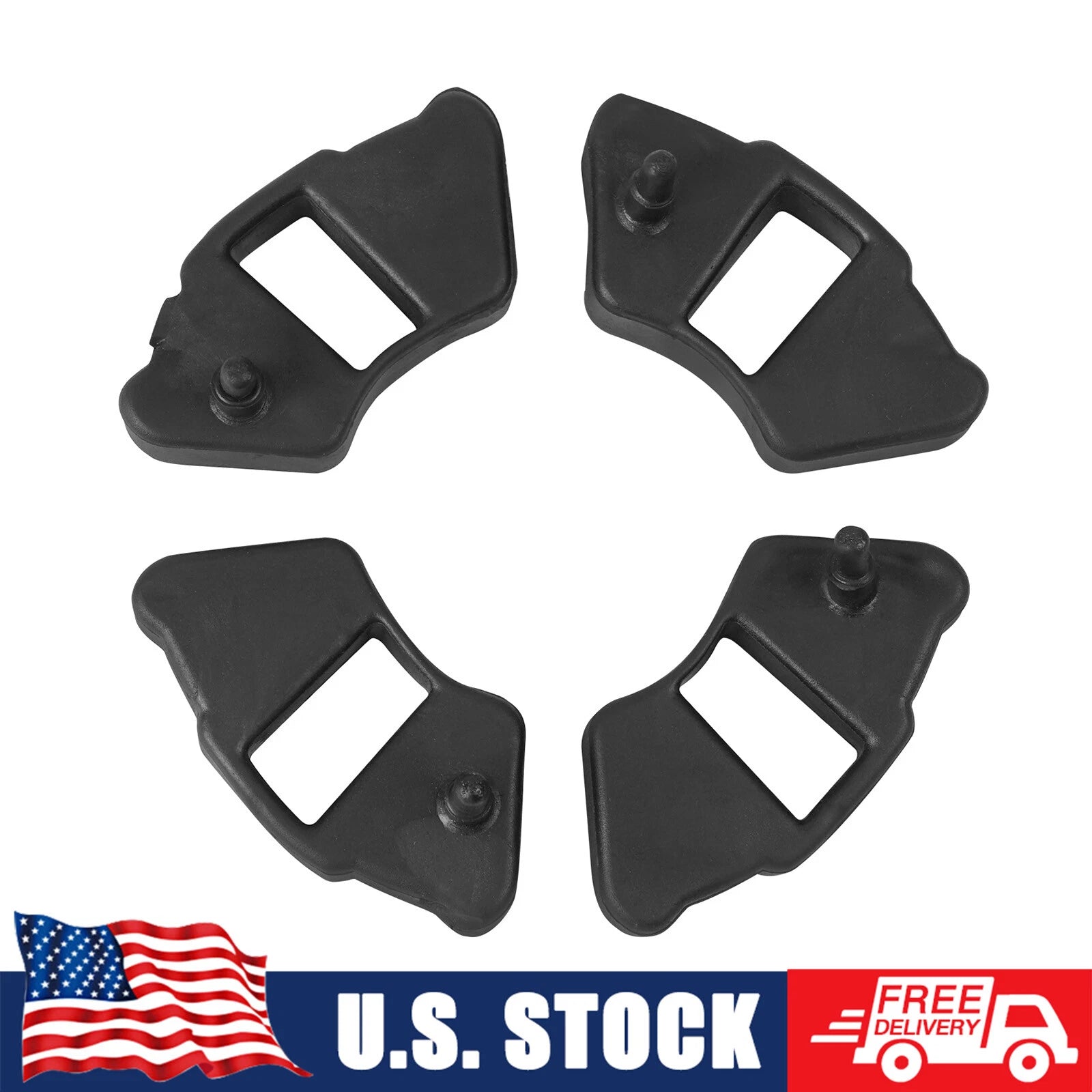 4X Rear Wheel Damper Kit for Honda C70 S90 CL90 CT90 S65 (1970–1980)