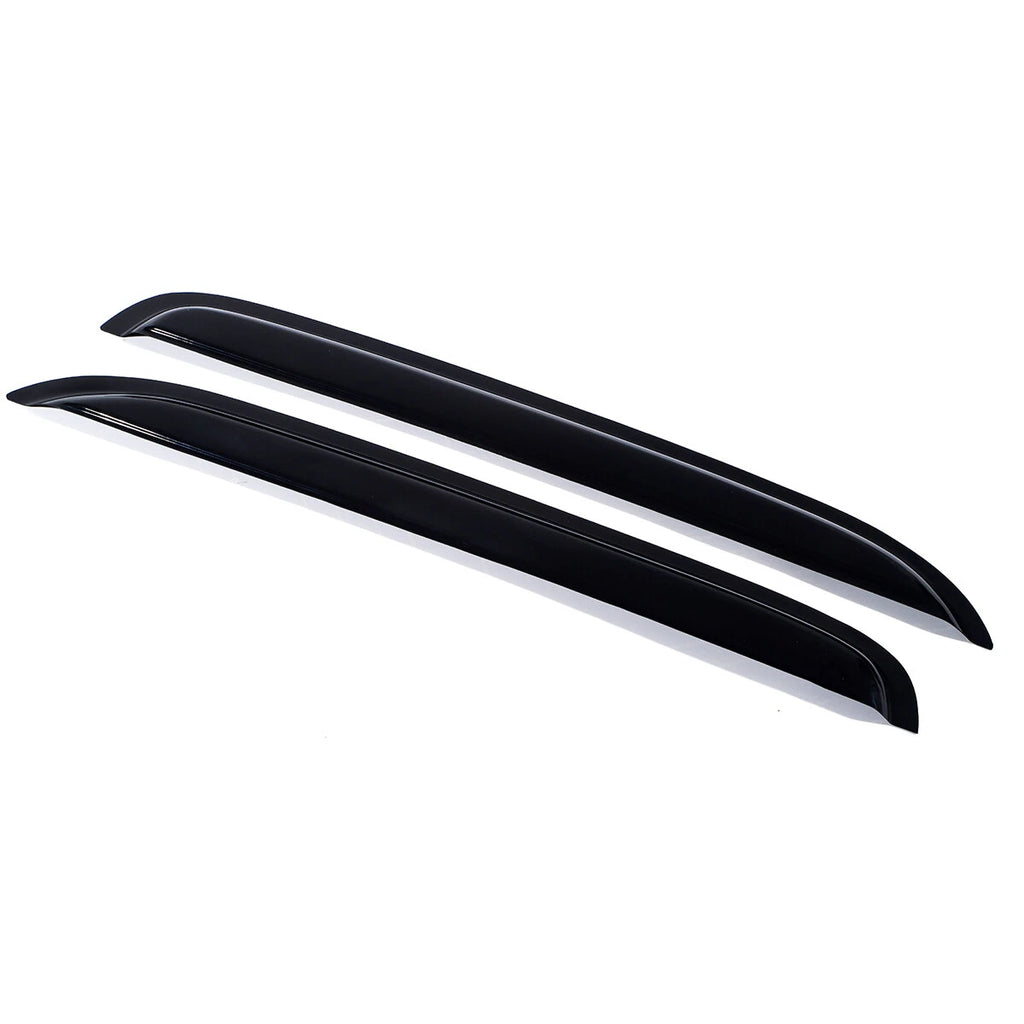 Set of 4 Window Visors for Chevy Silverado 1500 Crew Cab (2007–2014)