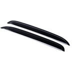 Set of 4 Window Visors for Chevy Silverado 1500 Crew Cab (2007–2014)