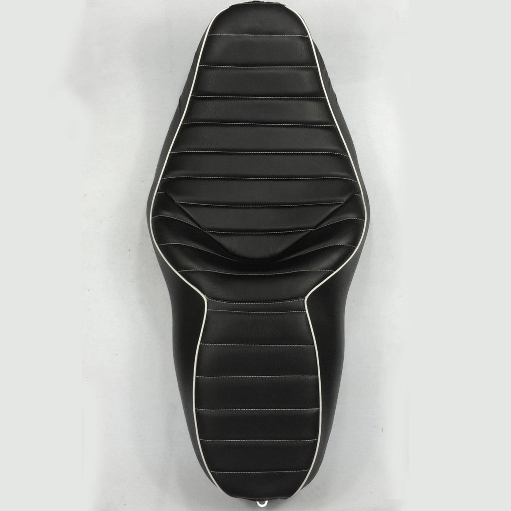 2X Cross Stripe Seat for Harley Davidson Road King/FLHX (2007–2015)