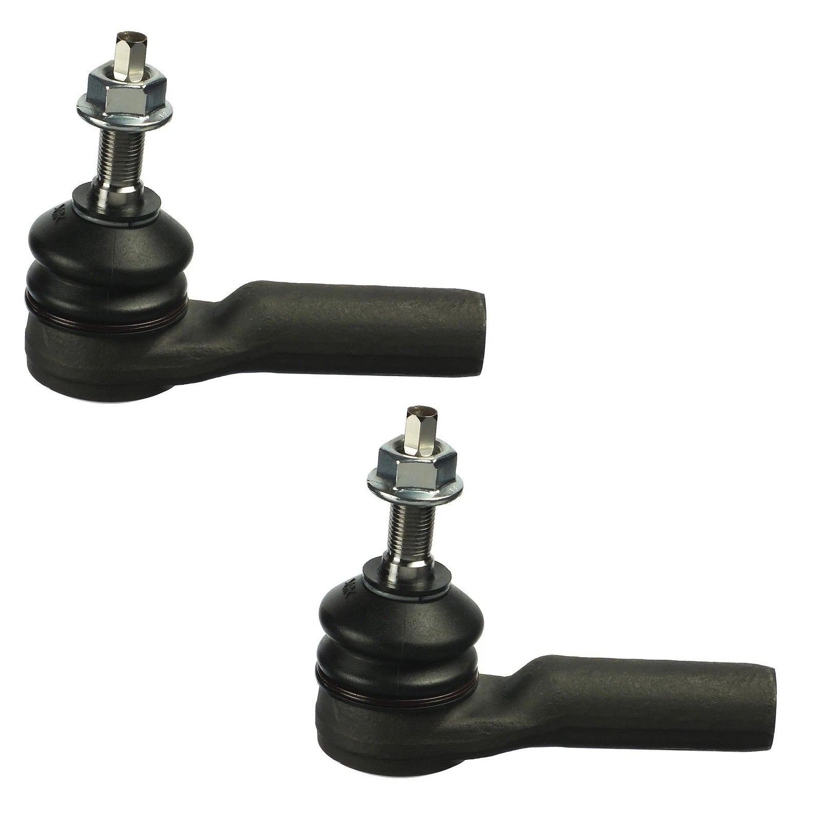 Set of 2 Front Outer Steering Tie Rod Ends for Ford Escape (2001–2012)