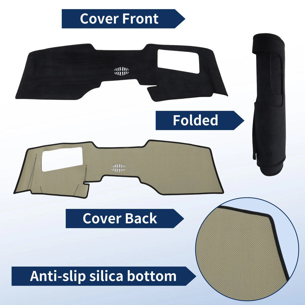 Dash Cover for Mazda CX-60 (2024–2026) HUD Dashboard Cover Flannel Black