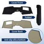 Dash Cover for Mazda CX-60 (2024–2026) HUD Dashboard Cover Flannel Black