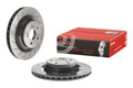 Brembo X-Drilled Coated Disc Brake Rotor for MB W211 W219 (2003–2009)