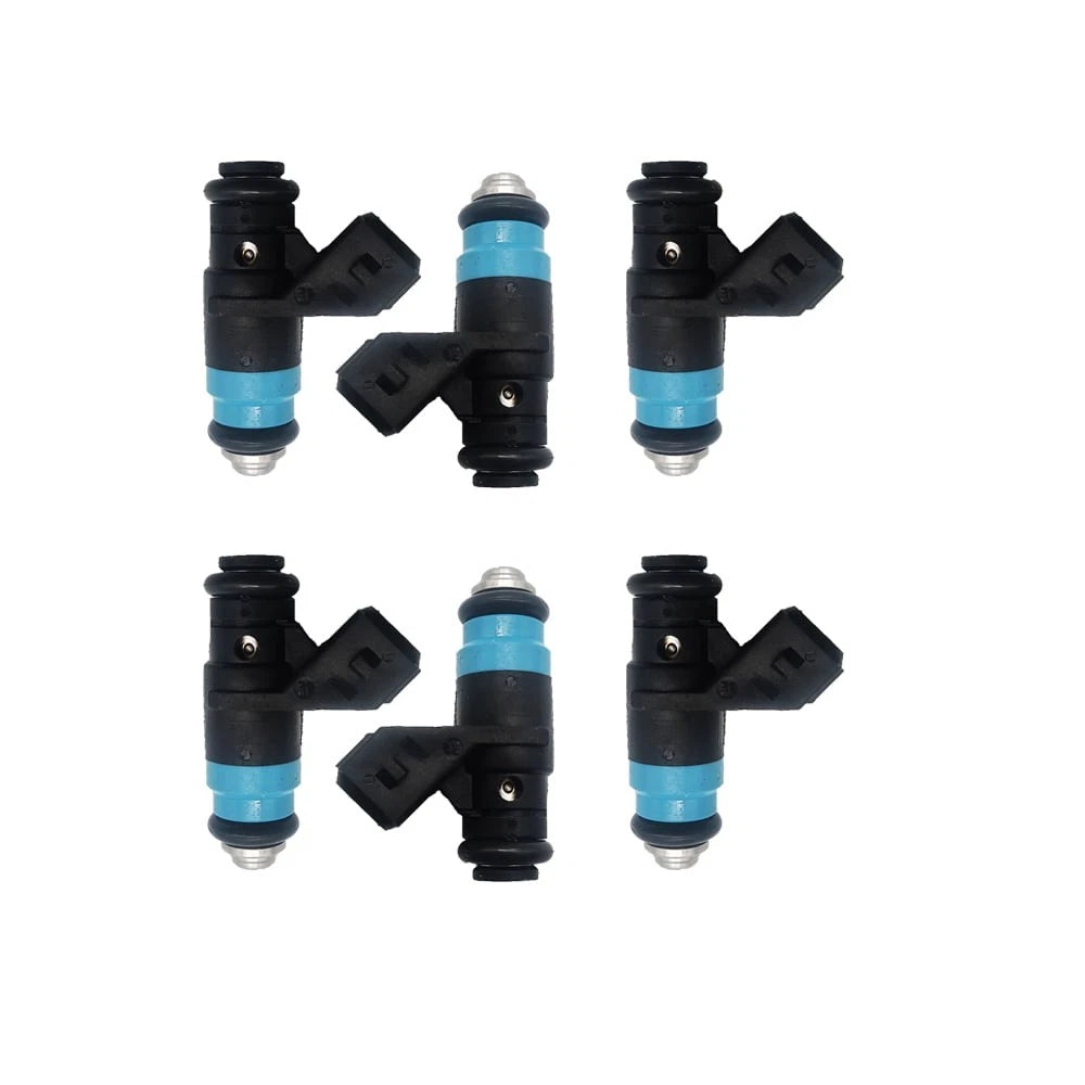 Set of 6 Fuel Injectors for Mercury Outboard 350HP SCI Verado