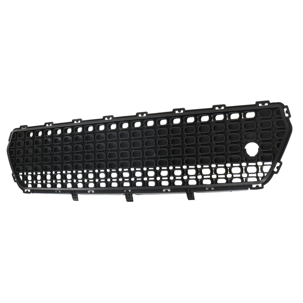 Front Upper Grille Replacement for Kia Soul (2014-2016) Black Painted