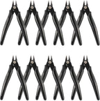 10PCS Flush Wire Cutters Pliers 5" for Automotive Use