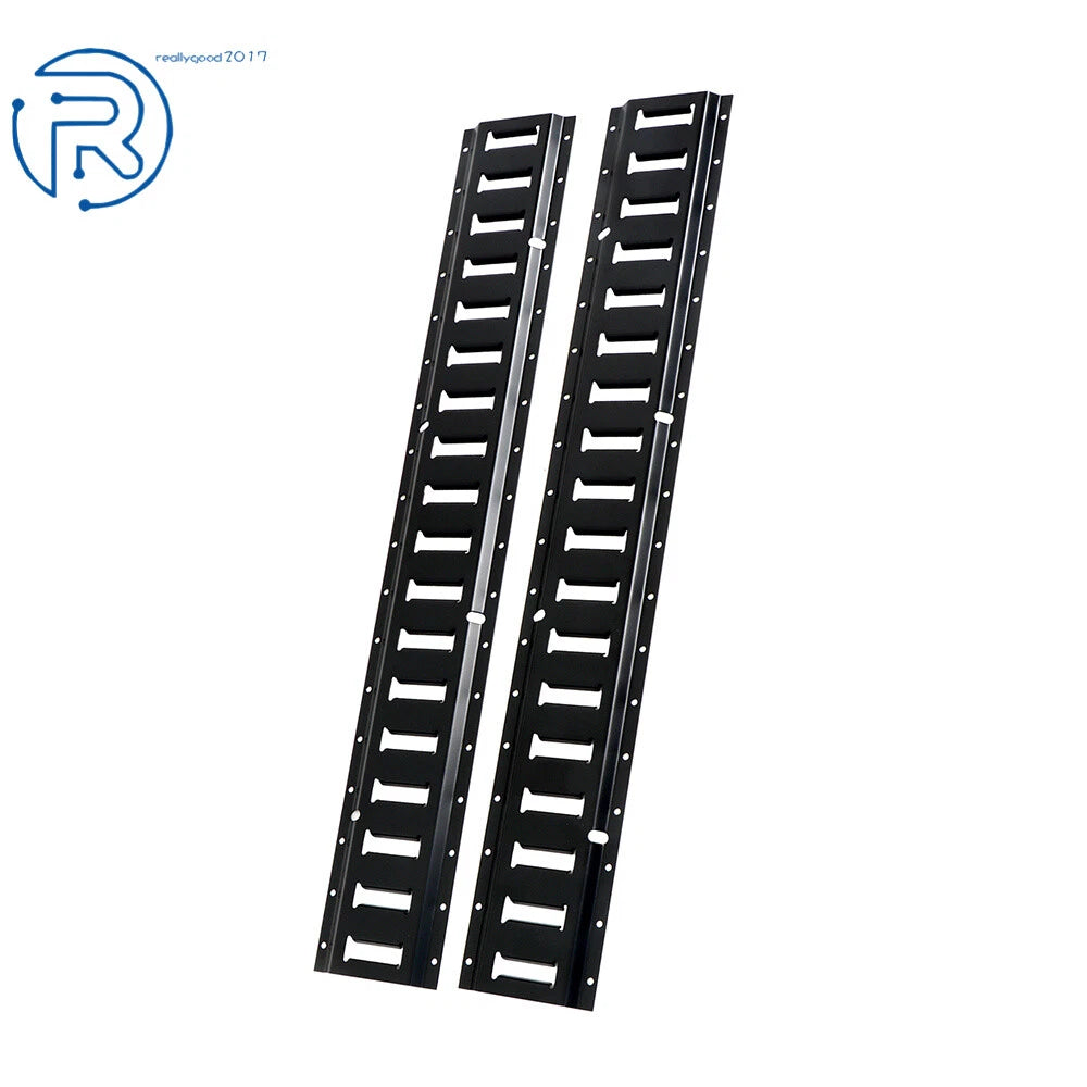 E Track Tie Down Rail Kit for Garages Trailers Vans Motorcycles (3')