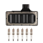 Ignition Coil & 6x Spark Plugs for Mercury Mountaineer (2006–2010)