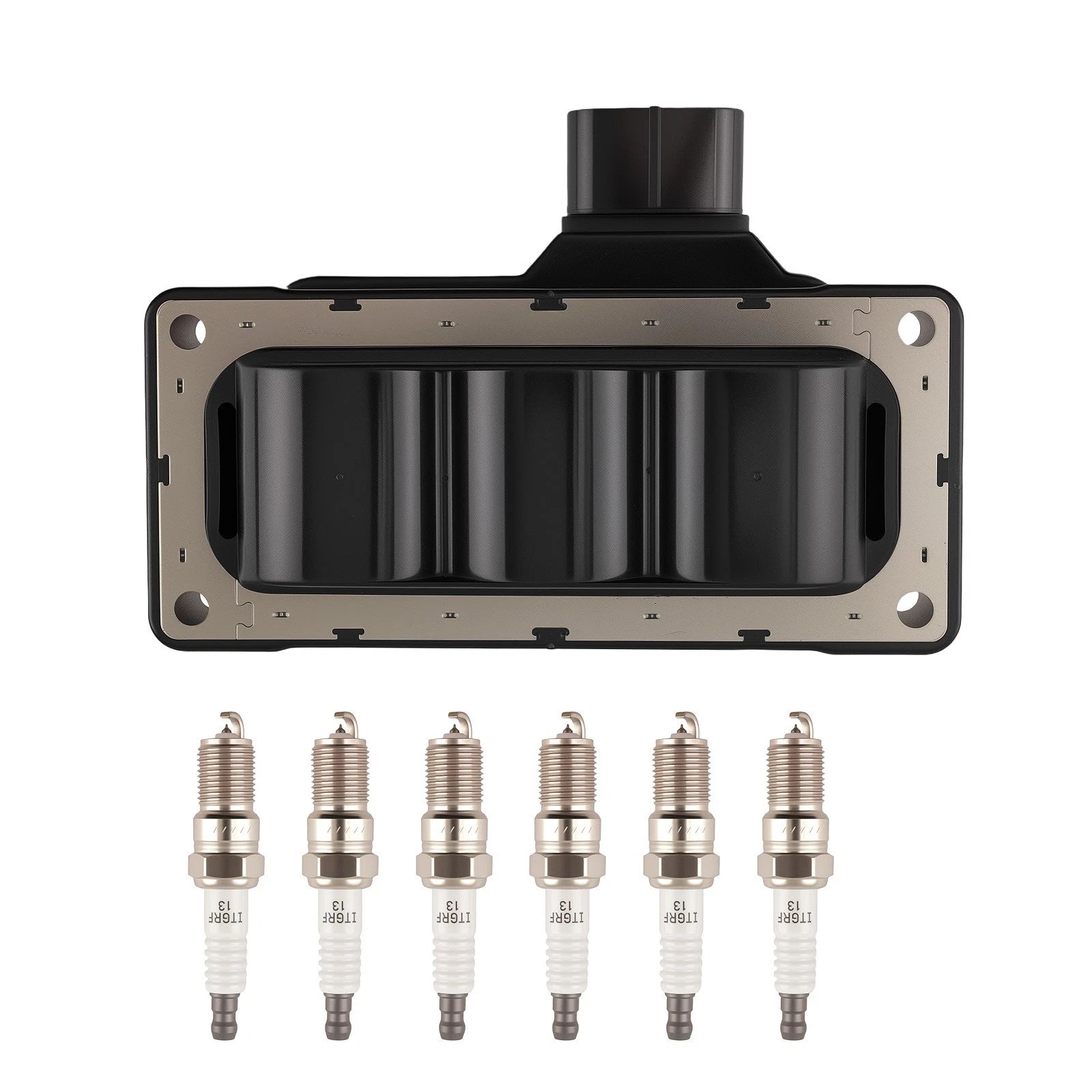 Ignition Coil & 6x Spark Plugs for Mercury Mountaineer (2006–2010)