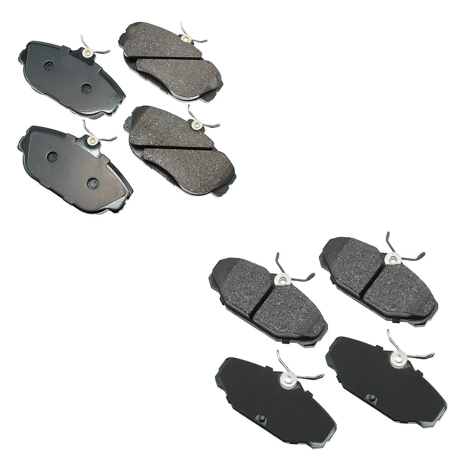 Set of 4 Akebono ProACT Ceramic Disc Brake Pads for Ford Taurus (1986–2007)