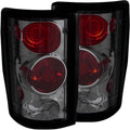 Chrome Smoke Lens Tail Light Assembly for 1995-2006 Ford E-150 Econoline