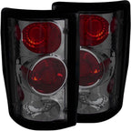 Chrome Smoke Lens Tail Light Assembly for 1995-2006 Ford E-150 Econoline
