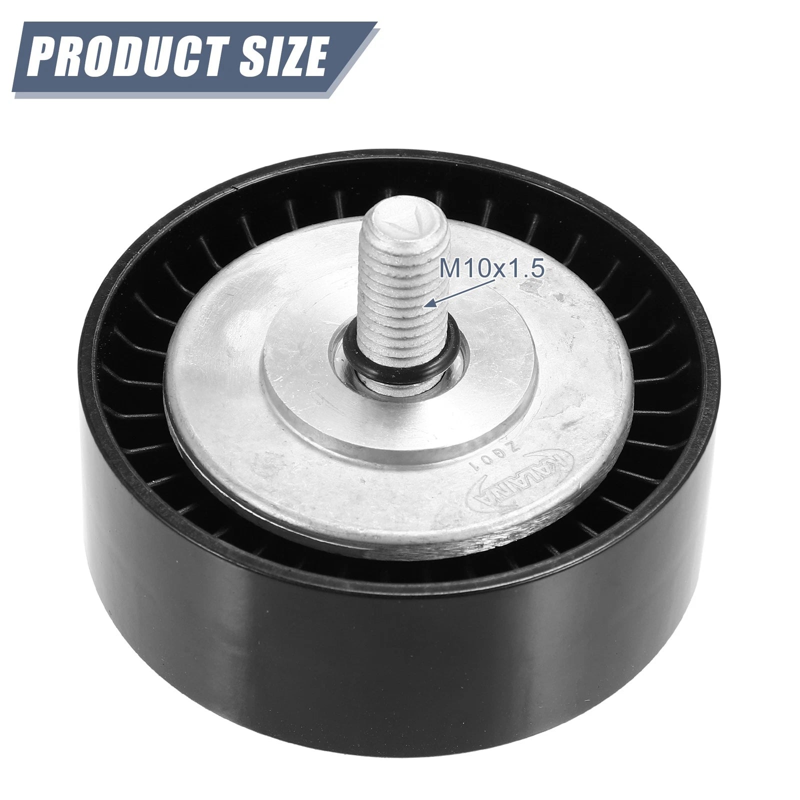 Drive Belt Idler Pulley Crank Pulley for BMW 545i (2004–2005) 11287549557