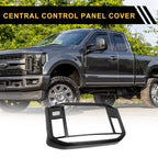 Set of 1 GPS Panel Sticker Cover for Ford F-150 (2021–2024) Black