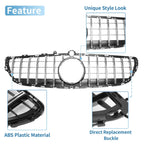 Front Upper Bumper Grille for Mercedes-Benz CLS400 (2015-2018)
