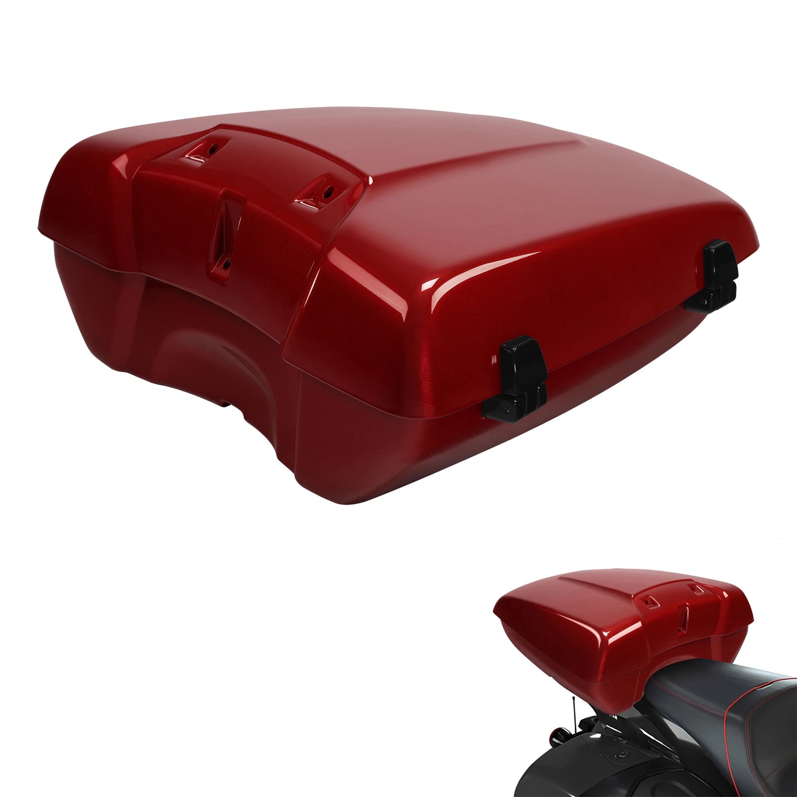 Trunk Backrest Pad Mount Rack for Indian Chieftain (2014–2023)
