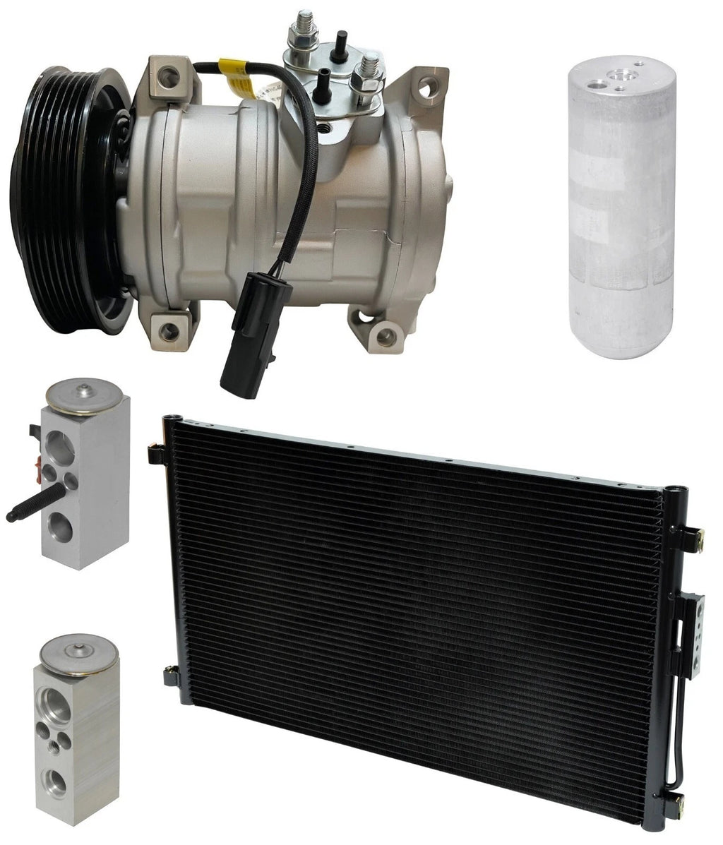 AC Compressor Kit with Condenser for Chrysler Voyager 2.4L (2002–2007)