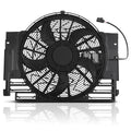 Radiator Condenser Cooling Fan Assembly for BMW X5 (2000–2006) 64546921381 674-59632