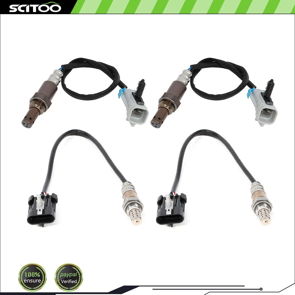 Set of 4 Oxygen Sensors O2 for Pontiac G8 2008-2009 6.0L
