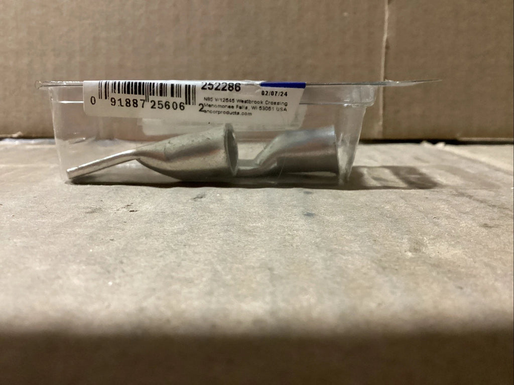 Set of 2 Ancor 252286 1/0 AWG Tinned Copper Lugs with 3/8" Stud Size