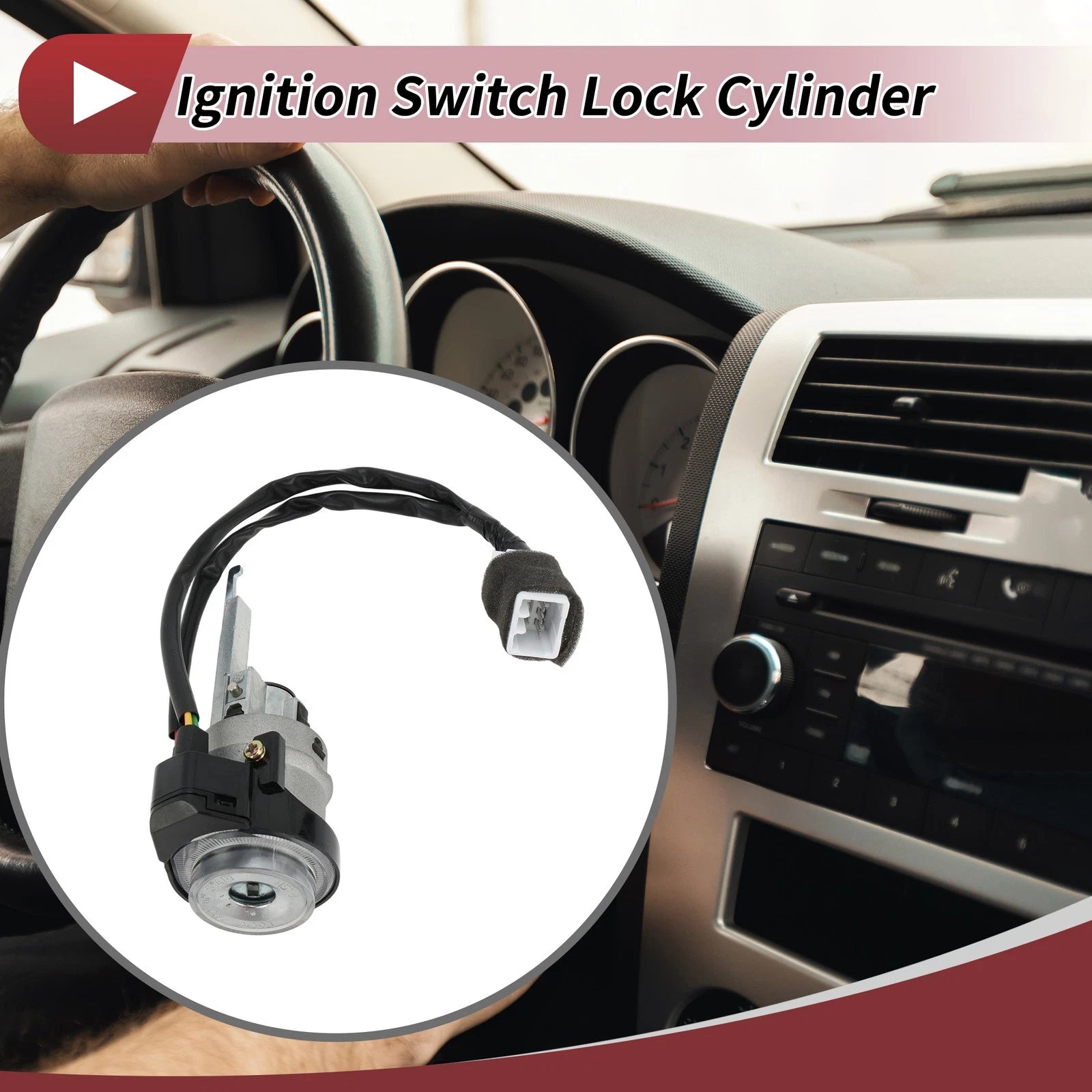 Set of 1 Ignition Lock Cylinder No.819202CA20 for Hyundai Tiburon (2003–2006)