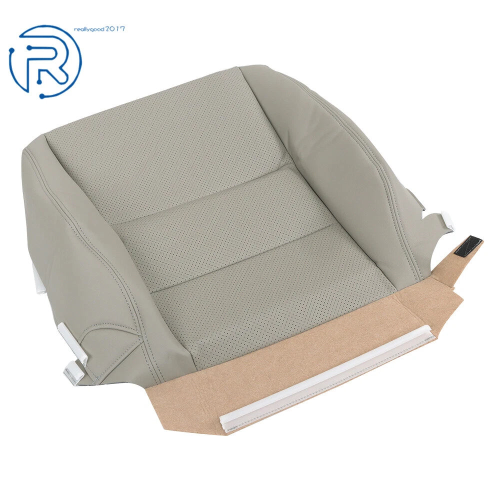 Passenger Bottom Seat Cover for Acura RDX (2007–2012) Leather Gray