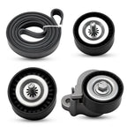 Serpentine Belt Tensioner Pulley Kit for Jeep Compass (2008–2017) & Dodge Caliber (2008–2012)