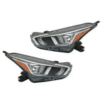 Headlight Assembly Pair for Nissan Versa (2020–2021) Halogen