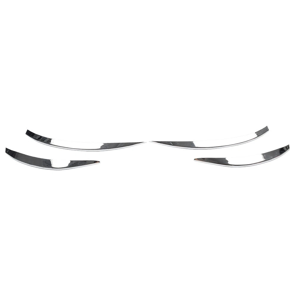 Chrome Fog Light Grille Strips Trim for Mercedes Benz CLA Class C118 X118 (2024–2025)