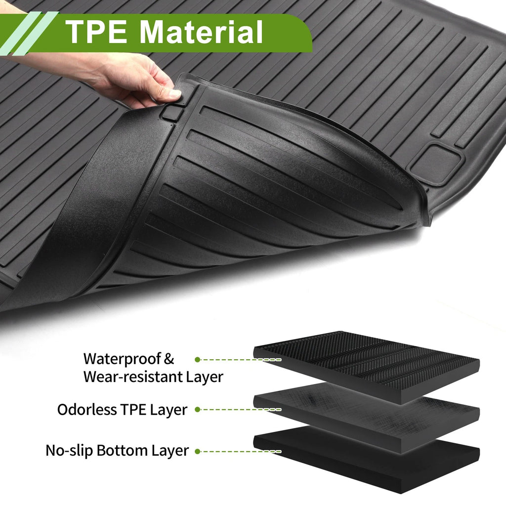 Rear Trunk Mat for Lexus GX550, GX550h (2024) TPE Cargo Liner