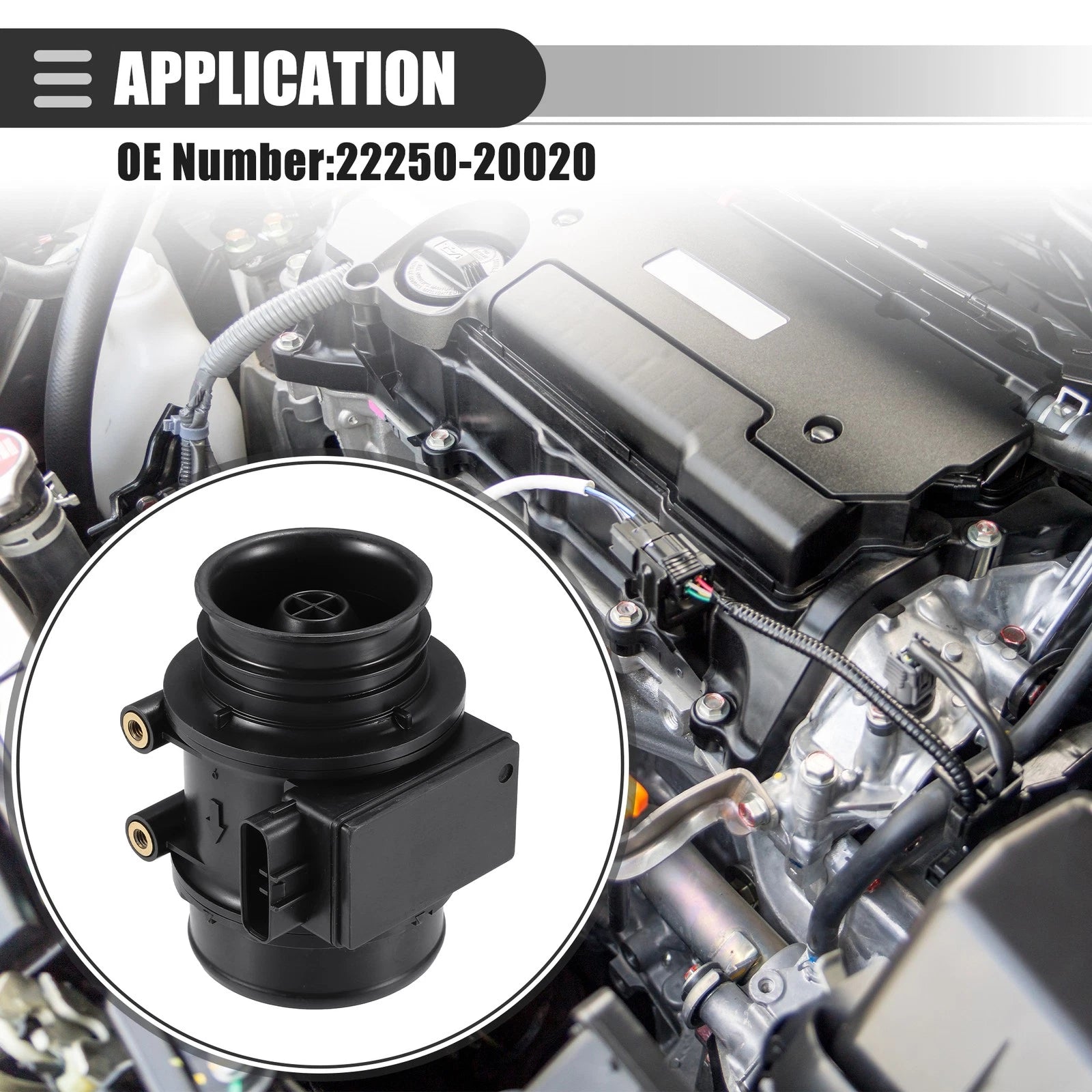 MAF Air Flow Sensor for Toyota 4Runner (1996–1998) No. 22250-20020