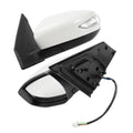 Left Side Door Mirror for Nissan Sentra (2016–2019) Manual Folding White