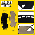 Dashboard Mat Pad Cover for Hyundai Tucson (2016–2018) Anti Slip