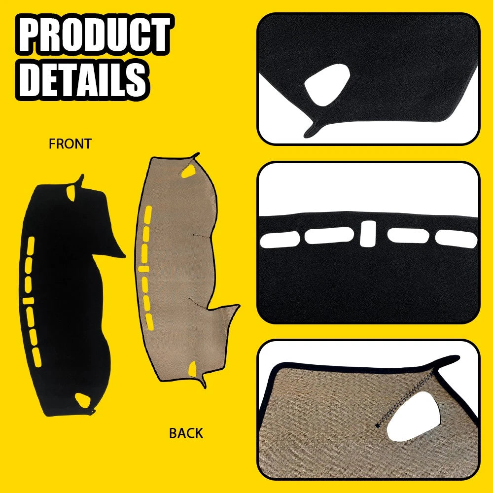 Dashboard Mat Pad Cover for Hyundai Tucson (2016–2018) Anti Slip