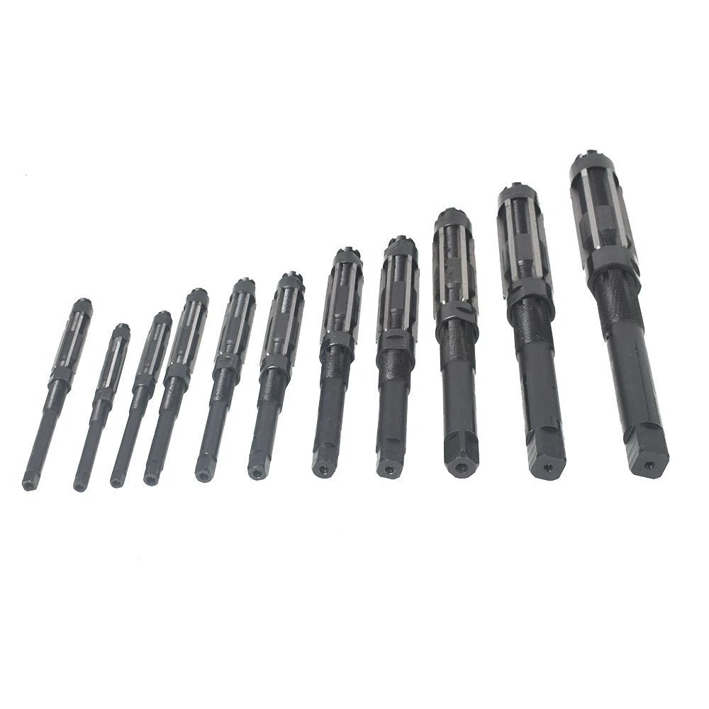 Set of 11 Adjustable Hand Reamers for Automotive Use