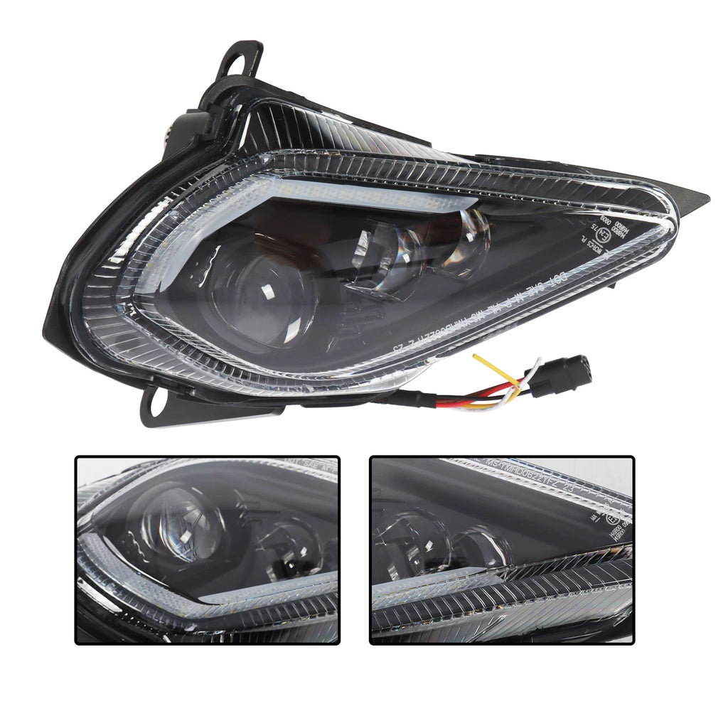 LED Headlights DRL Turn Signal for Yamaha YFZ 450 Raptor 350 700 700R (2006–2023)