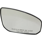 Mirror Glass for Nissan Maxima (2004–2008) with Backing Plate, Passenger Side