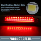 Auto High Mount Stop Light 8L2Z13A613A for Ford Escape (2008–2012) Clear Lens