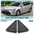 1 Pair Door Mirror Corner for Toyota Corolla (2019–2021)