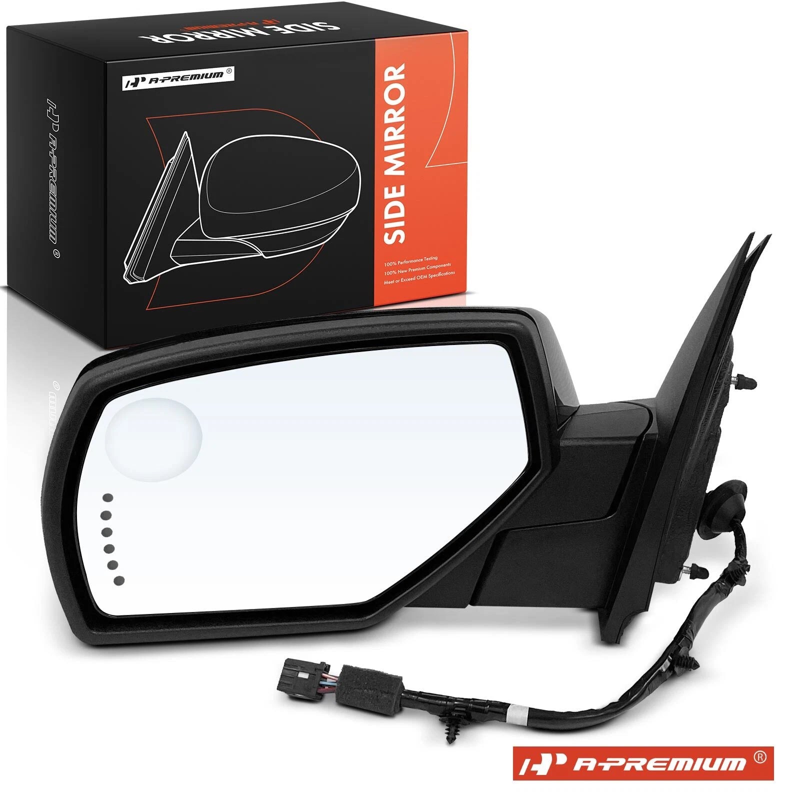 Power Fold Signal Driver Mirror for Chevy Silverado 2500 HD 