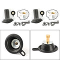 Set of 2 Carburetor Repair Kit Plunger Diaphragm for Yamaha Virago 535 (1990–2001)