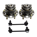 Set of 2 Wheel Hubs for Acura TSX