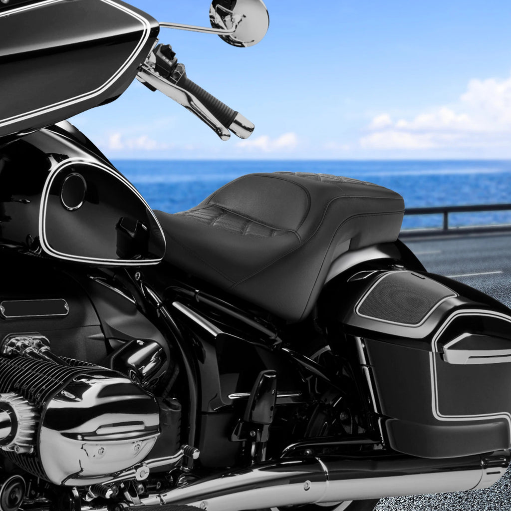 Black Rider Driver Passenger Seat for BMW R18 B R18 Transcontinental (2020–2024)