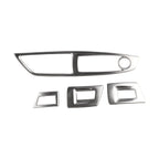 Polished Interior Door Window Lift Button Cover Trim for BMW 5 Series